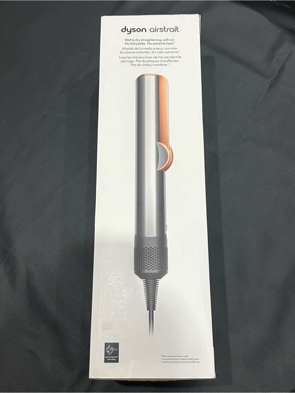 Dyson Airsrait Hair Styler - Silver and Copper Very Slightly Used